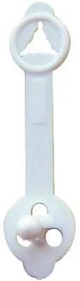 Produktbild von Briefknopf Jota 36mm VE=10x125 Stück weiß