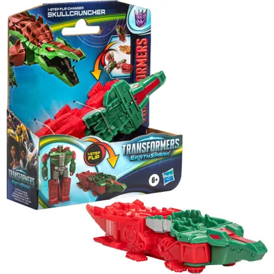 Produktbild von Transformers: EarthSpark 1-Step Flip Changer Skullcruncher, Spielfigur