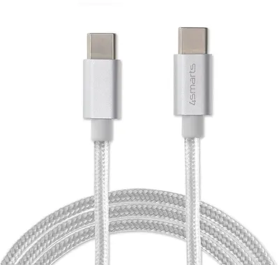 Produktbild von 4Smarts USB-C auf USB-C Datenkabel RAPIDCord 50W 1m