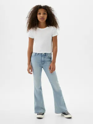 Produktbild von GAP Kinder-Jeans mit hohem Bund im 70er-Jahre-Stil, Größe 14