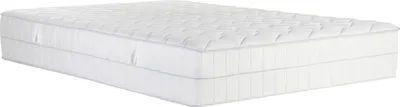 A white mattress on a white background.