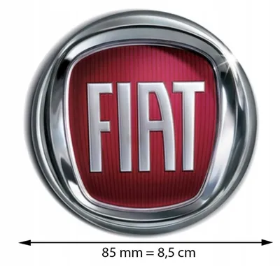Obrázek produktu pro Neu Original Abzeichen Emblém Logo 85 Mm Fiat Panda Punto Evo