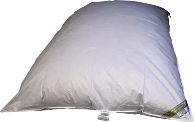 A white duvet or comforter is shown against a white background.