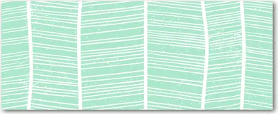 Produktbild von Tulup® Leinwandbild - 125x50 cm - Wandkunst - Drucke auf Leinwand - Leinwanddruck  - Sonstige - Grün - Fischgrätenmuster