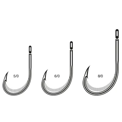 Produktbild von VMC 7118 Octopus Specimen Hook - Einzelhaken, Größe/Packungsinhalt:Gr. 6/0 / 5 Stück