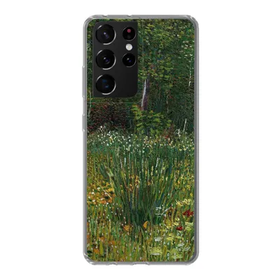 Produktbild von MuchoWow® Handyhülle Schutzhülle Hülle für Samsung Galaxy S21 Ultra Asnières - Vincent van Gogh Silikon Softcase Handy Hülle - Mobiltelefon