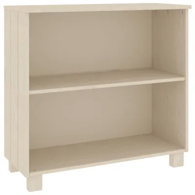 Zdjęcie produktu dla vidaXL Kredens HAMAR miodowy brąz 85x35x80 cm lite drewno sosnowe