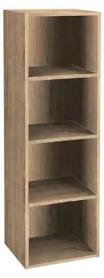Immagine prodotto di Libreria Scaffale 4 Vani Mobile Soggiorno Ufficio Casa 30x24x106 Cm.Colore:Rovere