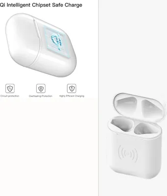 Produktbild von Cyoo - Ersatz Airpods 1 & 2, Wireless Kabellose Ladeschale ,Lade Station