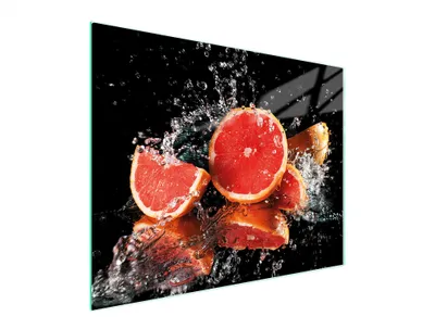 Obrázek produktu pro Skleněná krájecí deska 52x40 Grapefruit