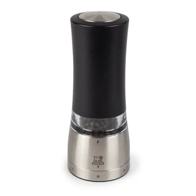 Produktbild von PEUGEOT Pfeffermühle DAMAN 16cm Elektrisch Acryl Edelstahl uSelect Stahlmahlwerk