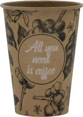 Obrázek produktu pro All You Need kraftový papírový kelímek 180 ml 100 kusů.