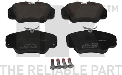 Produktbild von NK Bremsbeläge Satz Vorne Bremsklötze für OPEL Omega B Limousine (V94) 223611