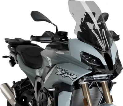Image de PUIG écran tourisme fumé transparent 565x360mm pour Bmw