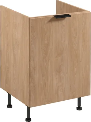 Produktbild von Spülenunterschrank 60 cm küchenmöbel ohne Arbeitsplatte, Sorento D60Z Sonoma Eiche