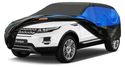 Obrázek produktu pro Autopokrov, vodotěsný a prodyšný, pro model Range Rover Evoque (roky 2012-2014), barva: černá, modrá
