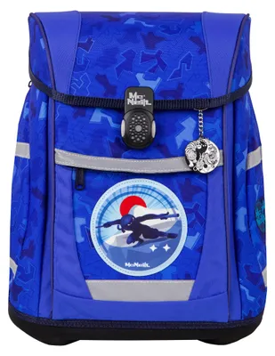 Produktbild von McNeill Schulranzen Tenero Schoolbag Set 5-teilig Puzzle blau