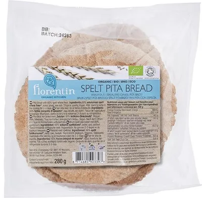 Productafbeelding van Florentin Pitabroodjes Spelt (4 stuks)