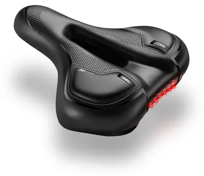 Produktbild von Bequemer Fahrradsattel mit Gelpolsterung und wasserdichter Abdeckung
