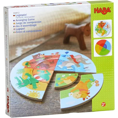 Produktbild von HABA Legespiel Tierische Jahreszeiten (Kinderspiel)