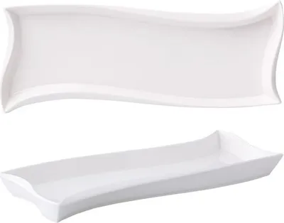 Zdjęcie produktu dla Ambition Salsa biały półmisek do sushi 35x12cm