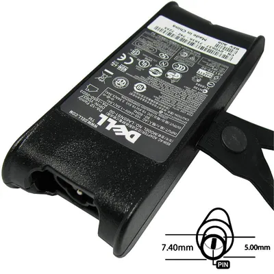 Image de Adaptateur électrique 65W, 19.5V 7.4x5.0, original DELL