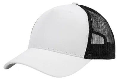 Productafbeelding van Brain Waves - Truckerpet 5 segmenten, model LT1239 (one size) (wit/zwart)