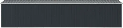 Produktbild von vidaXL Gerätehaus Anthrazit 257x779x181 cm Verzinkter Stahl