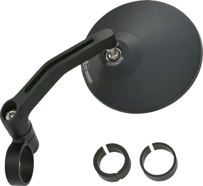 Obrázek produktu pro D-Mirror-3 Round Barend Aluminium Bk