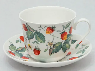 Produktbild von Roy Kirkham Jumbotasse Alpine Strawberry Erdbeere