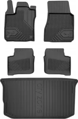 Immagine prodotto di SET 77 Tappetini e tappetini Renault Twingo 3 hatchback 2014-2018