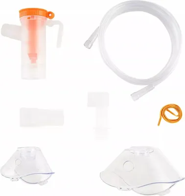 Zdjęcie produktu dla OROMED akcesoria do inhalatorów kompletny zestaw nebulizator ustnik maseczka