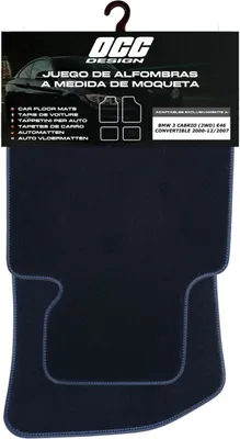 Immagine prodotto di Set tappetini auto OCC Motorsport OCCBW0007LOG 5 pezzi