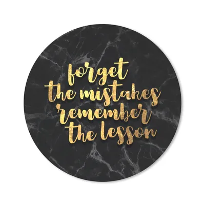 Produktbild von MuchoWow® Mauspad Mousepad Zitat - Leben - Gold - Marmor 40x40 cm - Mousepads - Maus Mat - Pad - Mausunterlage - Schreibtisch Accessoires