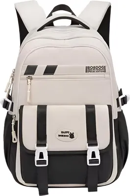 Image de CarryQuest® - Sac à dos scolaire Oxford, grande capacité, noir