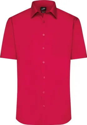 Produktbild von Klassisches Shirt aus pflegeleichtem Mischgewebe red, Gr. L