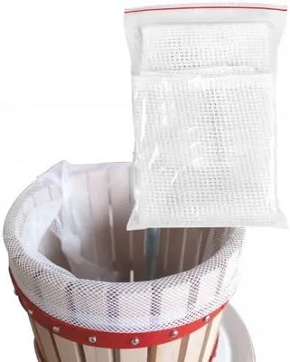 Produktbild von 10L Presssack für Obstpresse – Presstuch & Filterbeutel für Saft, Obst, Beeren und Fruchtmaische