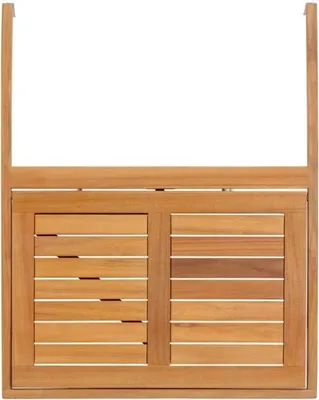 Produktbild von Hängender Balkontisch LILOU –Akazienholz – klappbar – 60 x 44 x 80 cm