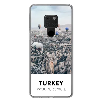 Produktbild von MuchoWow® Handyhülle Schutzhülle Hülle für Huawei P40 Lite Türkei - Felsen - Luftballons Silikon Softcase Handy Hülle - Handy