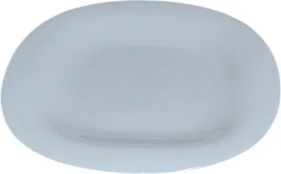 Zdjęcie produktu dla Kwadratowy szklany talerz obiadowy lub deserowy Carine Granit - D 20 cm