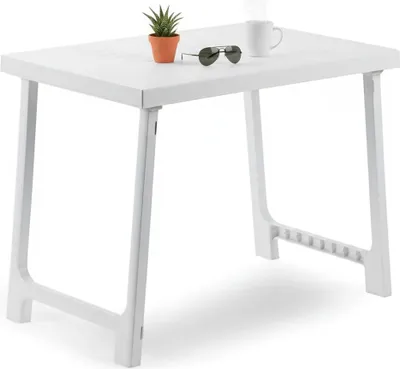Immagine prodotto di Beechwood - Tavolo da Esterno, 81x56x63h cm Bianco, 6 Posti  Italy