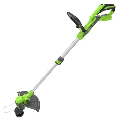 Produktbild von Greenworks 40V Akku Rasentrimmer & Kantenschneider mit Rad für klein-mittelgroße