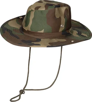 Produktbild von MFH Buschhut, mit Kinnband, zum Hochstellen, woodland