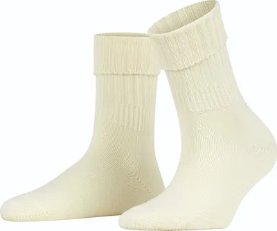 Image de Chaussettes FALKE Striggings Rib pour femmes, blanc laine, 35-38