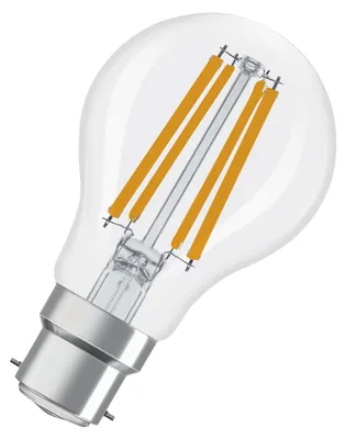Zdjęcie produktu dla OSRAM LED Retrofit CLASSIC A DIM w kształcie litery A, żarówka LED, szkło, przezroczysta, 5,9 W, 806 lm, 2700 K, z możliwością ściemniania, CRI 80