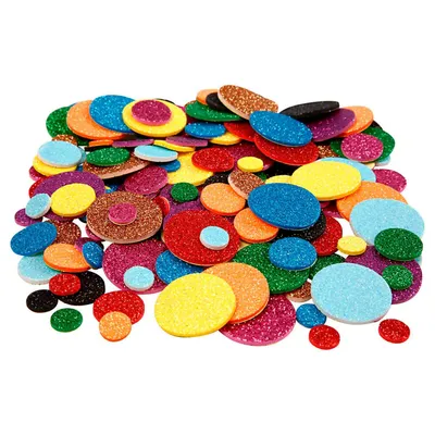 Produktbild von Schaumformen Glitzerkreise, 150.