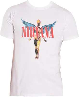 Image de Nirvana - T-shirt "Angelic" pour homme/femme unie RO3108 (L) (Blanc)