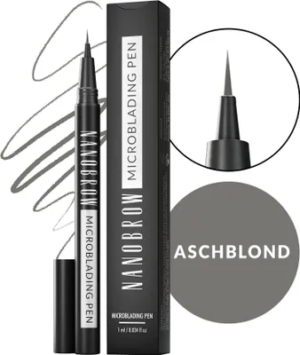 Produktbild von Präziser Augenbrauenmarker Aschblond Nanobrow Microblading Pen Ash Blonde