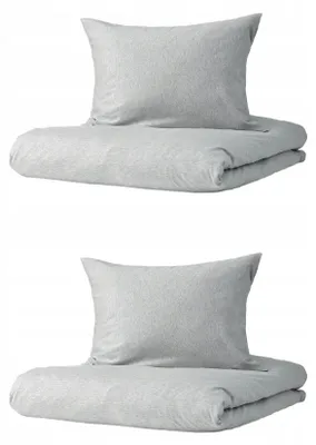 Produktbild von IKEA SPJUTVIAL Bettwäsche-Set 150x200 cm Baumwolle Hellgrau