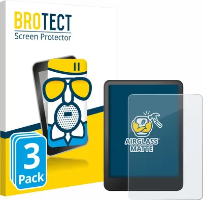 Produktbild von 3x BROTECT Entspiegelungs Schutzglas für Amazon Kindle Colorsoft Schutzfolie Panzer Folie Glas Display Schutz matt